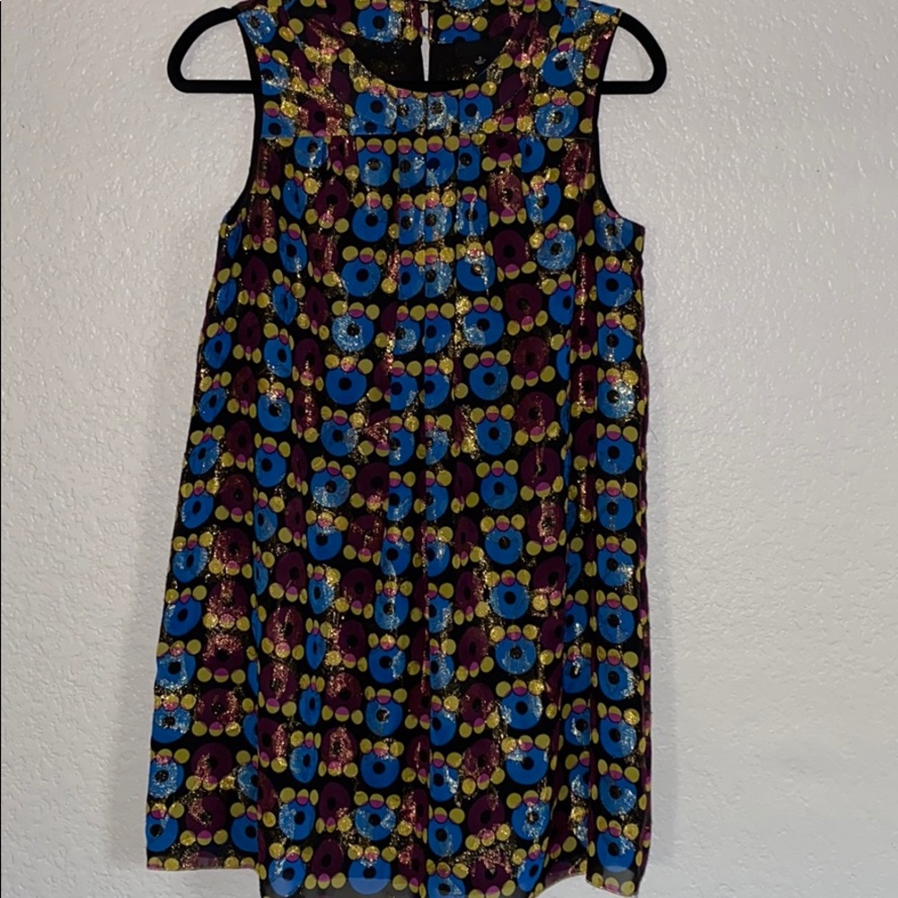 Anna Sui for Target  metallic dress